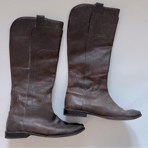 Frye Women Paige Tall Riding Leather Boots 7